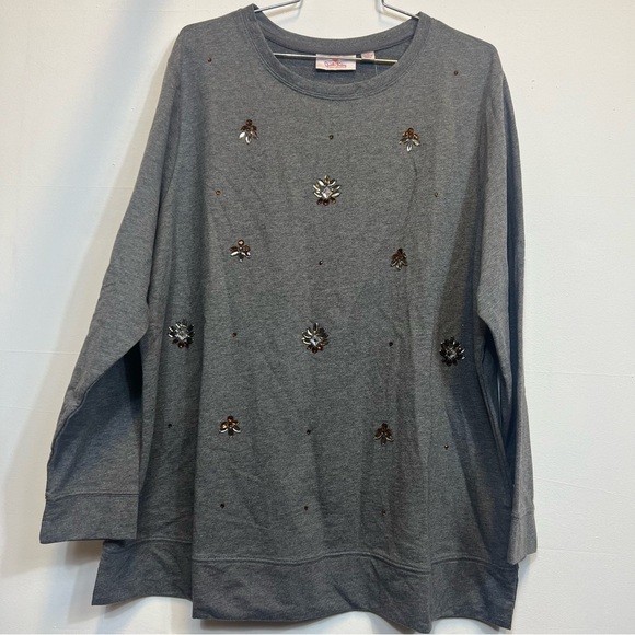 QUACKER FACTORY Womens Sweater Size 1X - Picture 1 of 3